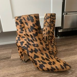 Sam Edelman Leopard/Cheetah Booties